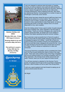 pockprep - Pocklington School