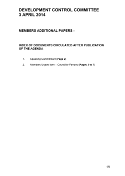 DCC Speaking Commitment and Late Papers