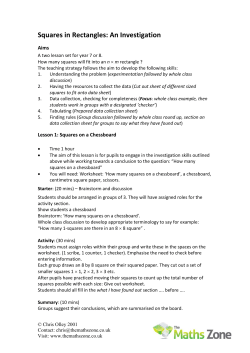 Squares in Rectangles