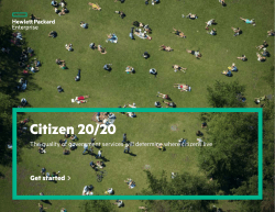 Citizen 20/20 the quality of government services will determine