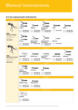 Manual Instruments