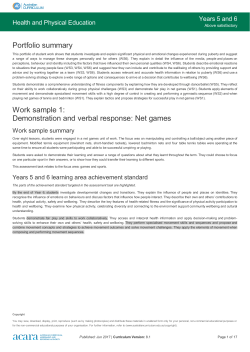 PDF - ACARA Work Samples