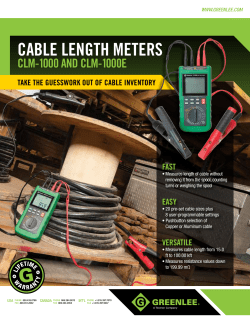 cable length meters - Mouser Electronics
