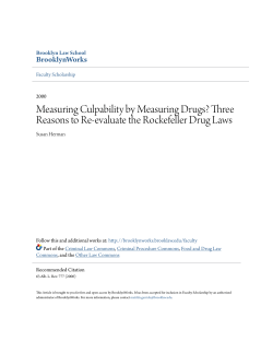 Measuring Culpability by Measuring Drugs? Three