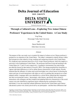 Delta Journal of Education