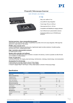 - Physik Instrumente