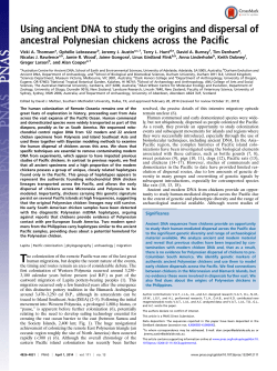 Flink, L.G., Allen, R., Barnett, R., Malmstr&ouml;m, H., Peters, J.,Eriksson, J