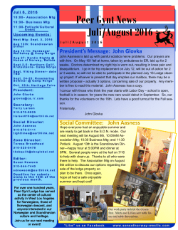Peer Gynt July August 2016 online version
