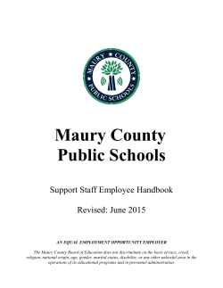 Maury County Public Schools