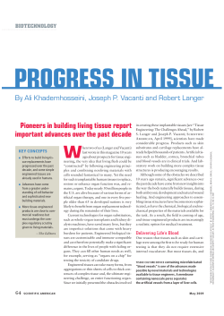 tissue-engineered - Khademhosseini Lab