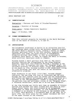 icomos - UNESCO World Heritage Centre