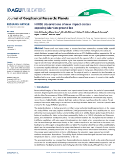 HiRISE observations of new impact craters exposing Martian ground