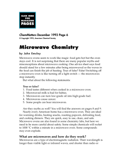 Microwave Chemisty