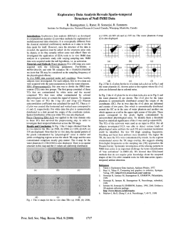 Exploratory Data Analysis Reveals Spatio-Temporal