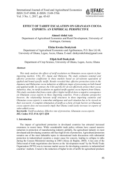 2149-3766 Vol. 5 No. 1, 2017, pp. 45-65 EFFECT