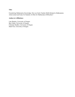 abstract - Society for Research on Educational Effectiveness