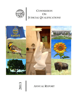 commission judicial qualifications annual report