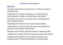 carbohydrates