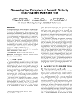 Discovering User Perceptions of Semantic Similarity in Near