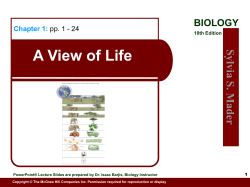 A View of Life