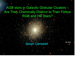 AGB stars in Galactic Globular Clusters &ndash; Are They Chemically