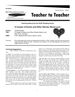 A Couple of Kooks and Other Stories