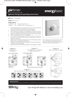 9146 ELKAY 376B-1 PIRTIMER INSTRUCTIONS_Layout 1