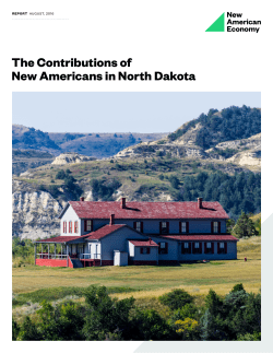 The Contributions of New Americans in North Dakota