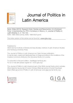 this PDF file - GIGA Journal Family