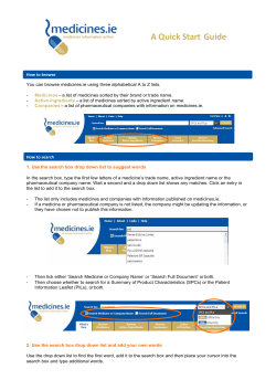 A Quick Start Guide