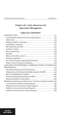 Chapter 10e - FloridaDisaster.org