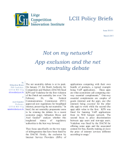 App exclusion and the net neutrality debate