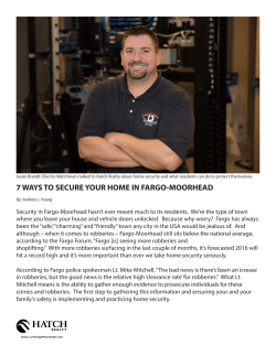 7 WAYS TO SECURE YOUR HOME IN FARGO
