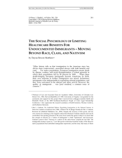 The Social Psychology of Limiting Health Care Benefits for