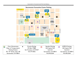 Sacramento Convention Center Parking