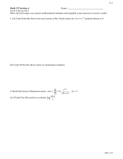 (&minus;1)k (2k+1)! , x sinx x