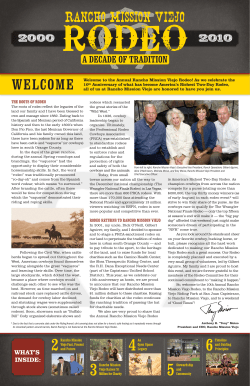 Rancho Mission Viejo Rodeo &ndash; A Decade of Tradition &ndash; 2010