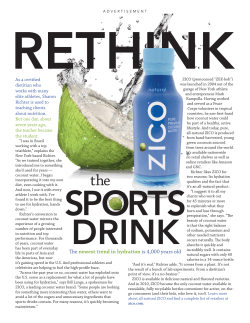 The newest trend in hydration is 4000 years old