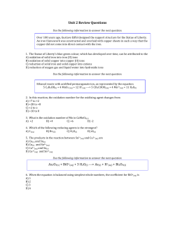 Midterm Unit 2 Review Questions