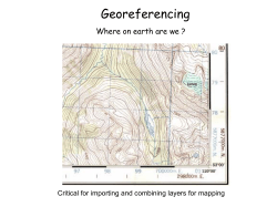Georeferencing