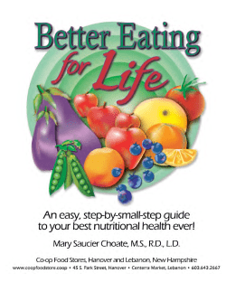Better Eating for Life - Co