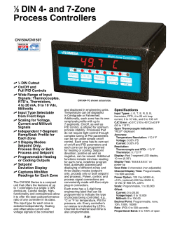 Specs - OMEGA Engineering