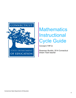 7 - Connecticut Core Standards