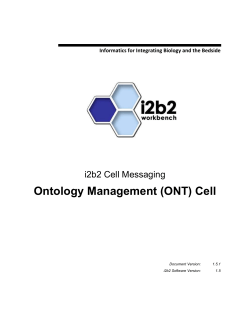 Ontology Management (ONT) Cell