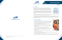 Global Antimicrobial Policy