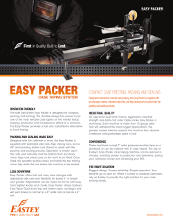 easy packer brochure