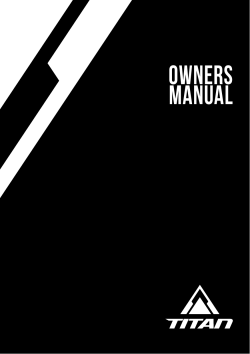 owners manual