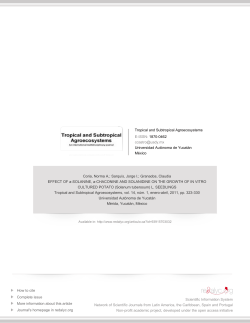 Redalyc.EFFECT OF a-SOLANINE, a