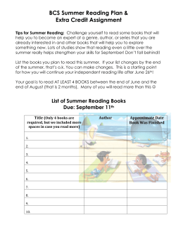 BCSLowergradessummerreading