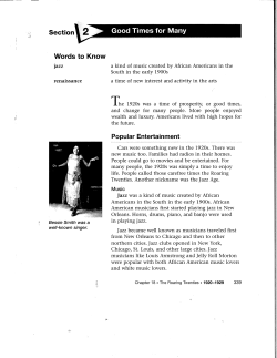 Chapter 18 Section 2 - Good Times for Many